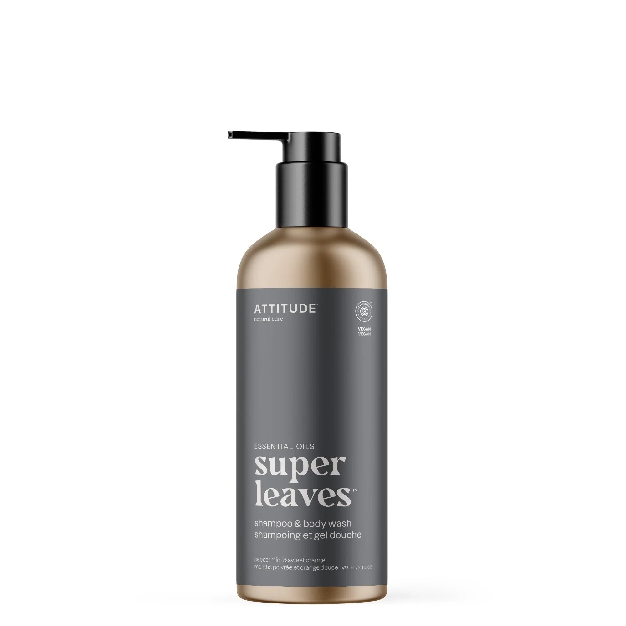 2-In-1 Shampoo & Body wash - Peppermint & Sweet Orange