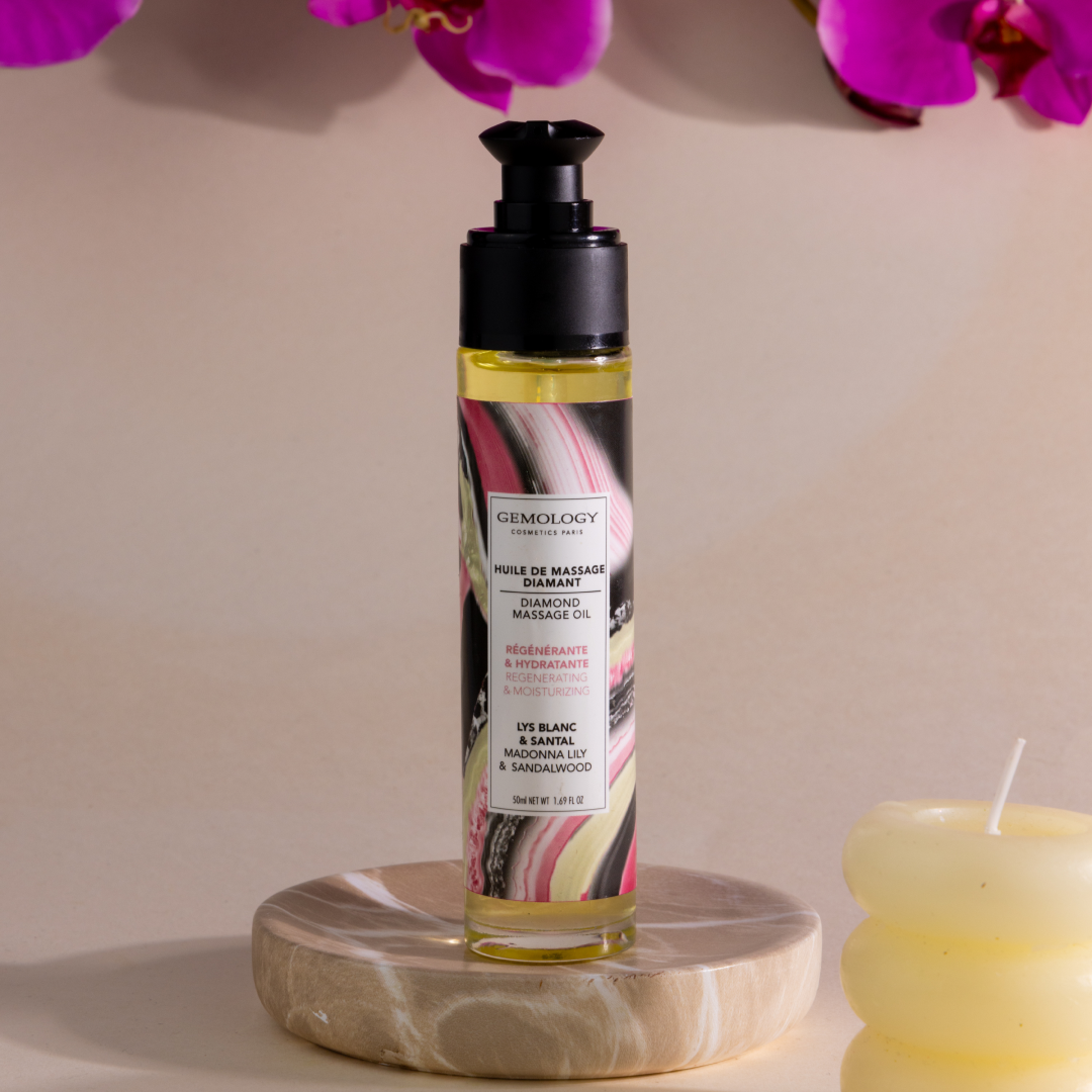 Diamond massage oil
