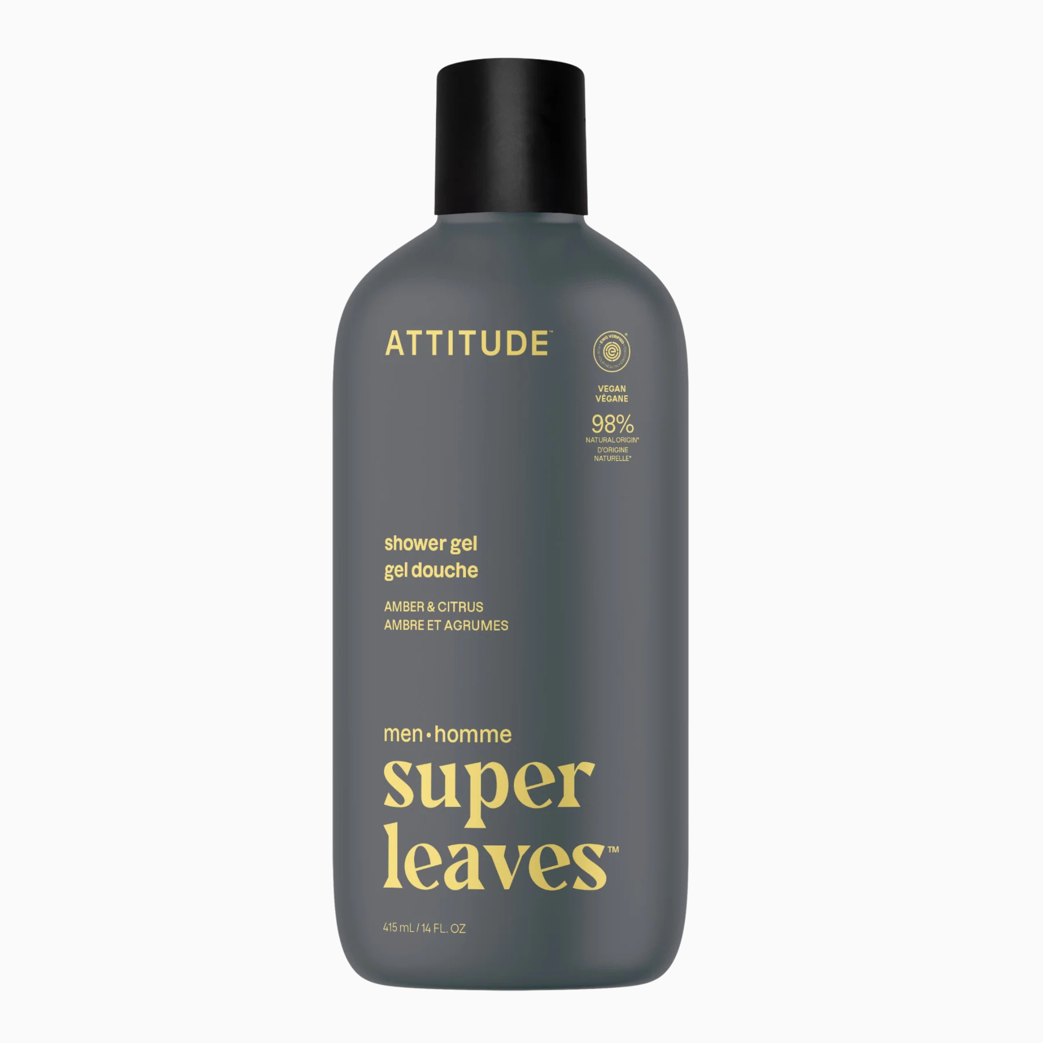 Men body wash - Amber & citrus