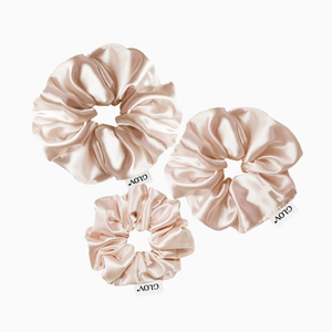 Scrunchies 3-pack - Champagne