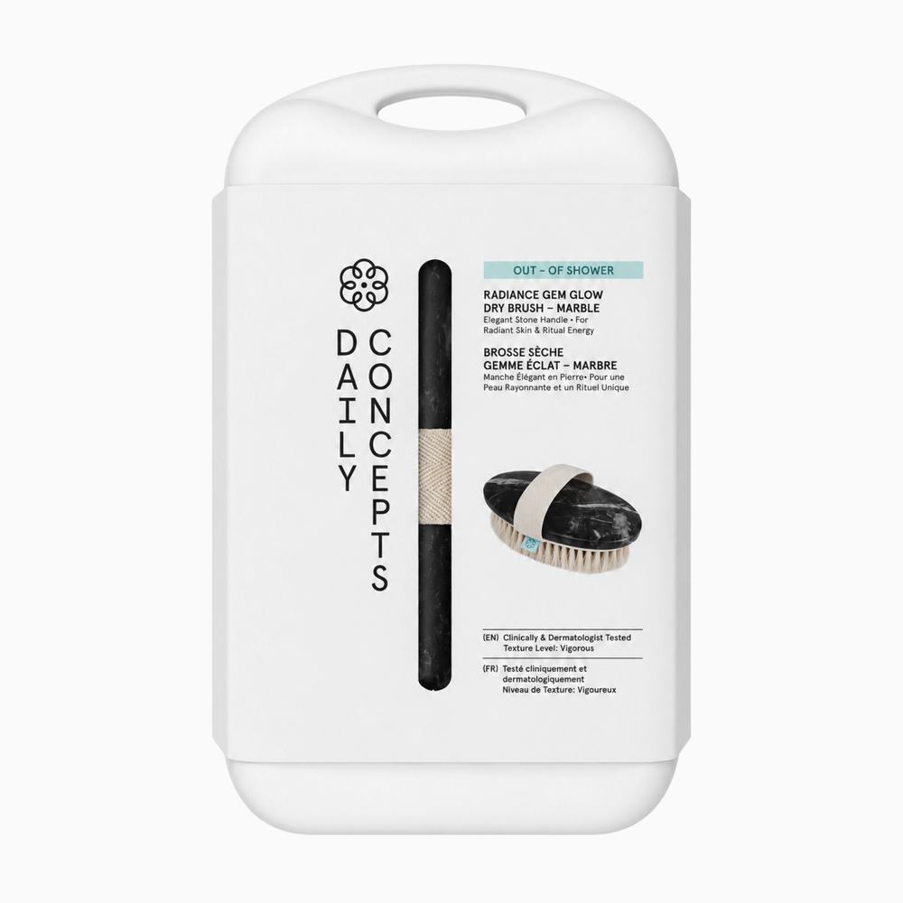 Gem Glow Dry Brush Black