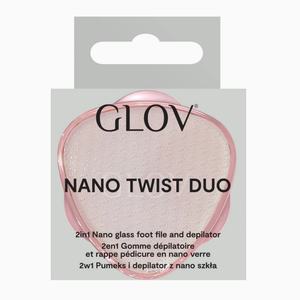 Nano Twist Duo - 2 i 1 glassfotfil og hårfjerner