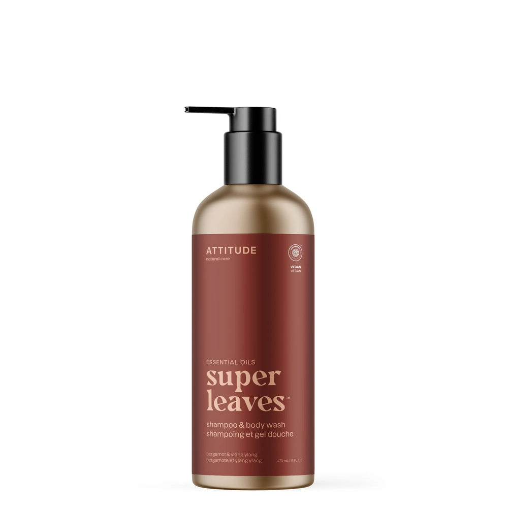 2-In-1 Shampoo & Body Wash - Bergamot & Ylang Ylang