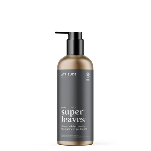 2-in-1 Shampoo & Body wash - Peppermint & Sweet Orange