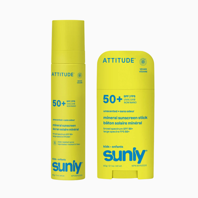 Unscented Kids SPF 50 kit