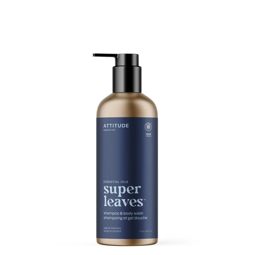 2-in-1 Shampoo & Body Wash - Sage & Rosemary