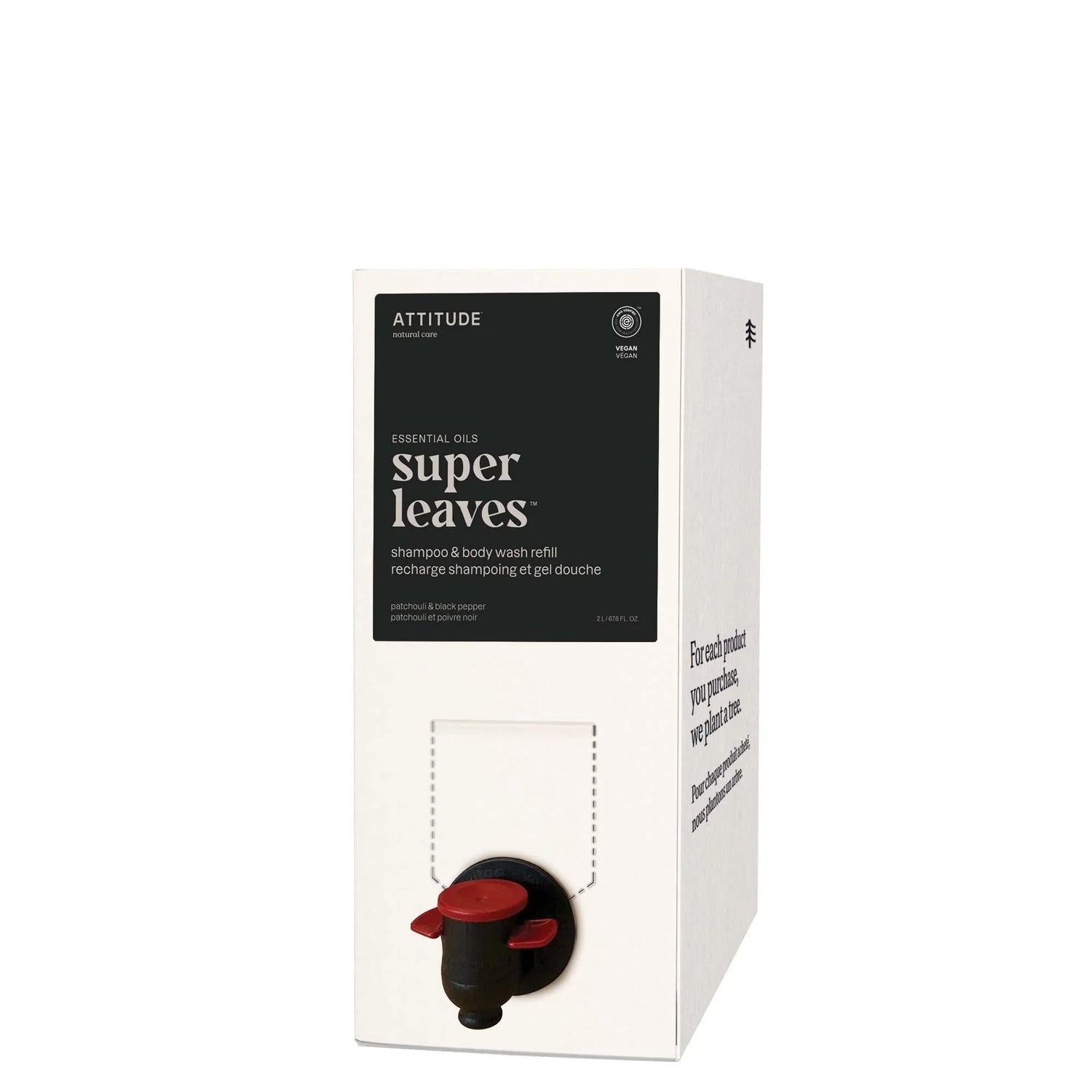 2-In-1 Shampoo &amp; Body wash - Patchouli &amp; Black Pepper