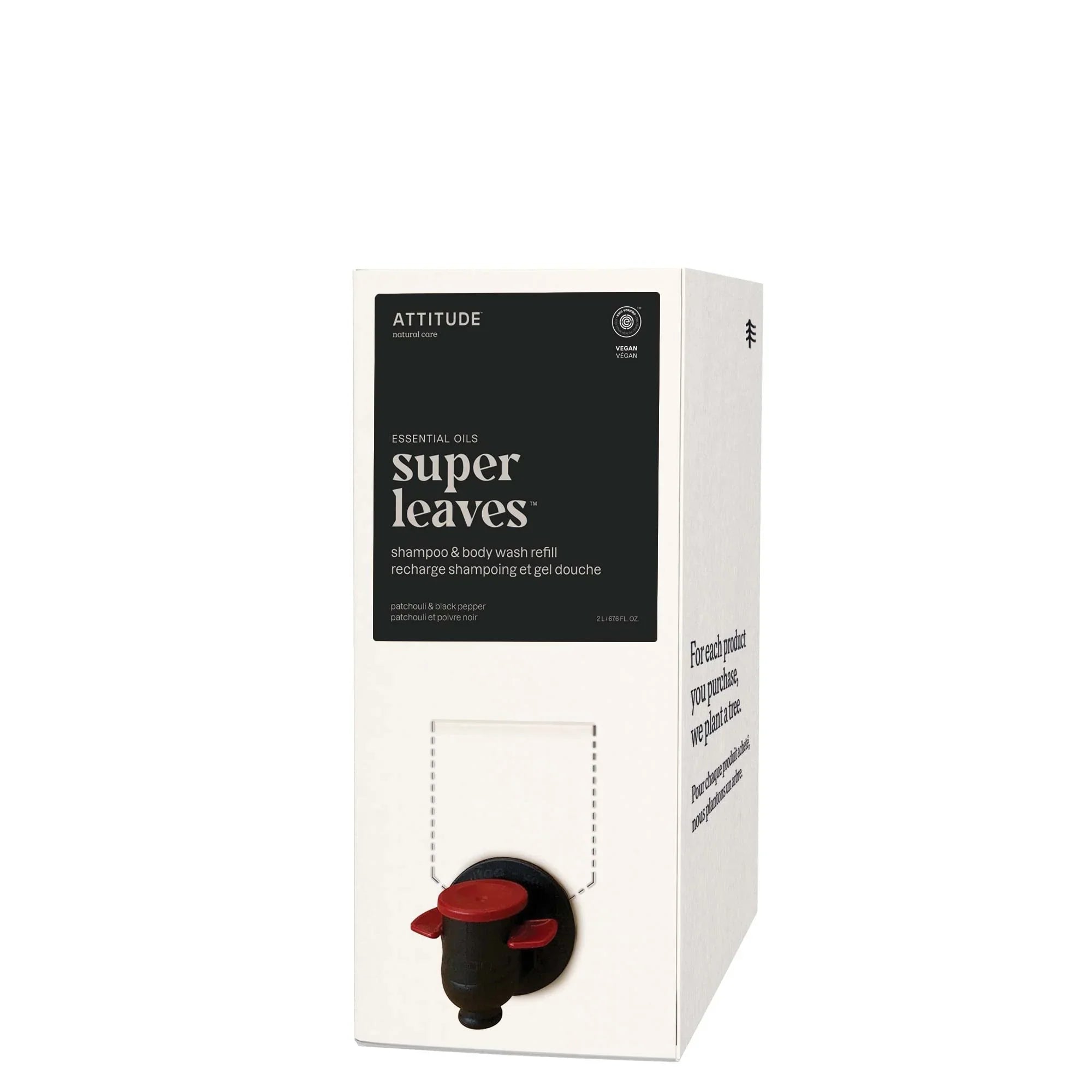 2-In-1 Shampoo &amp; Body wash - Patchouli &amp; Black Pepper