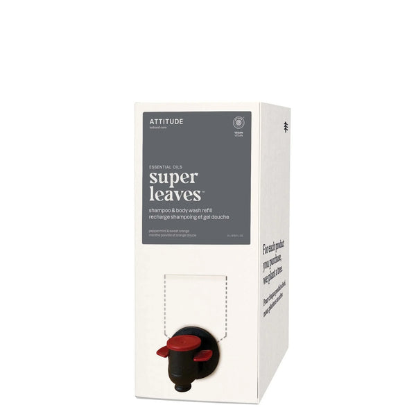 2-In-1 Shampoo & Body wash - Peppermint & Sweet Orange