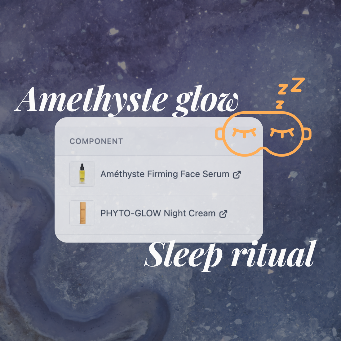 Amethyste glow sleep