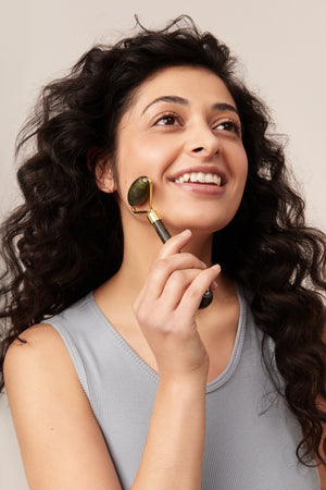 Green Jade Face Roller