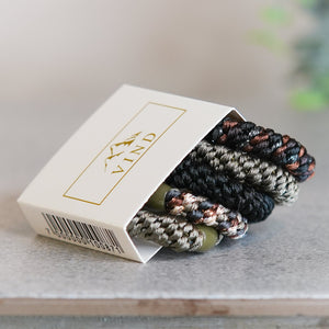 VIND hårstrikk X 5 - militærgrønn