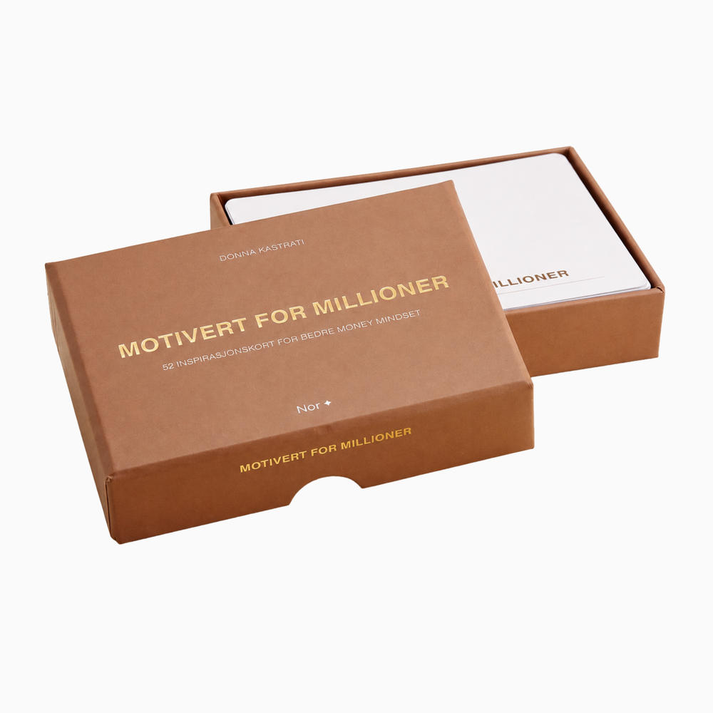 Inspirasjonskort - Motivert for millioner