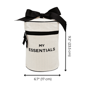 Large Round Toiletry Case