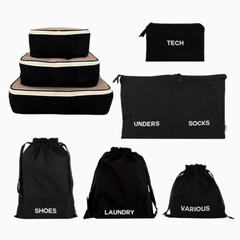 Travel Organizer Set Black