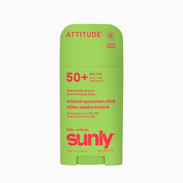 Kids Sunscreen Stick 50 SPF - Watermelon & Coco