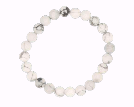 Armbånd Gemstone - Howlite