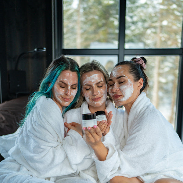 White Pearl Sleeping Mask