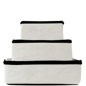 Travel Organizer Set Cream