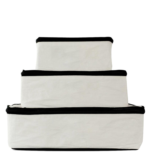 Travel Organizer Set Cream