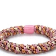 VIND hårstrikk rosa multi