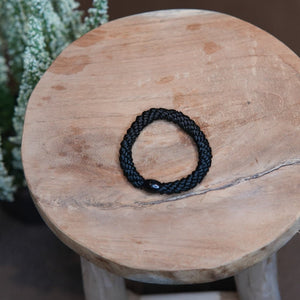 VIND hårstrikk sort